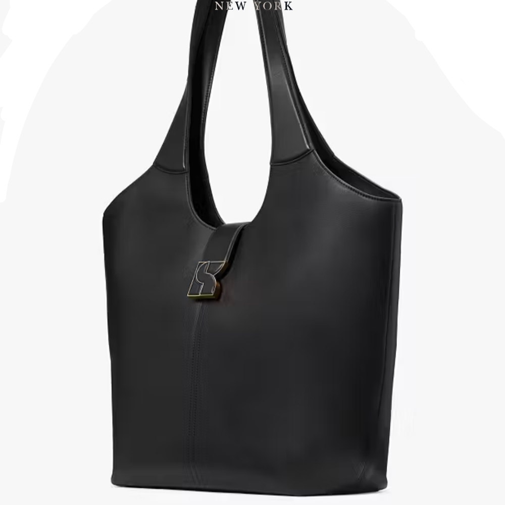 Kate Spade Trendy Tote Black Leather Dakoda Bag